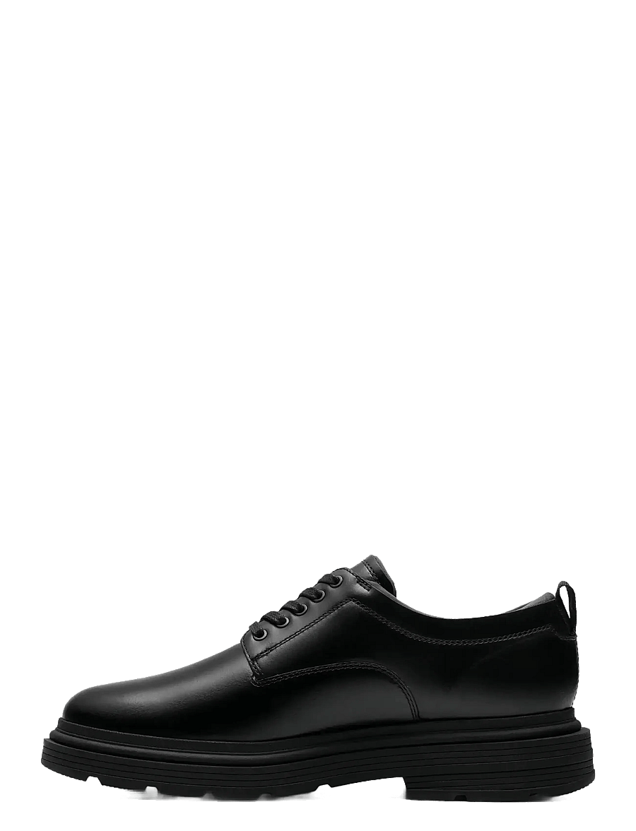 Clarks - Badbury Lace G - derby-schuhe - black leather - 4