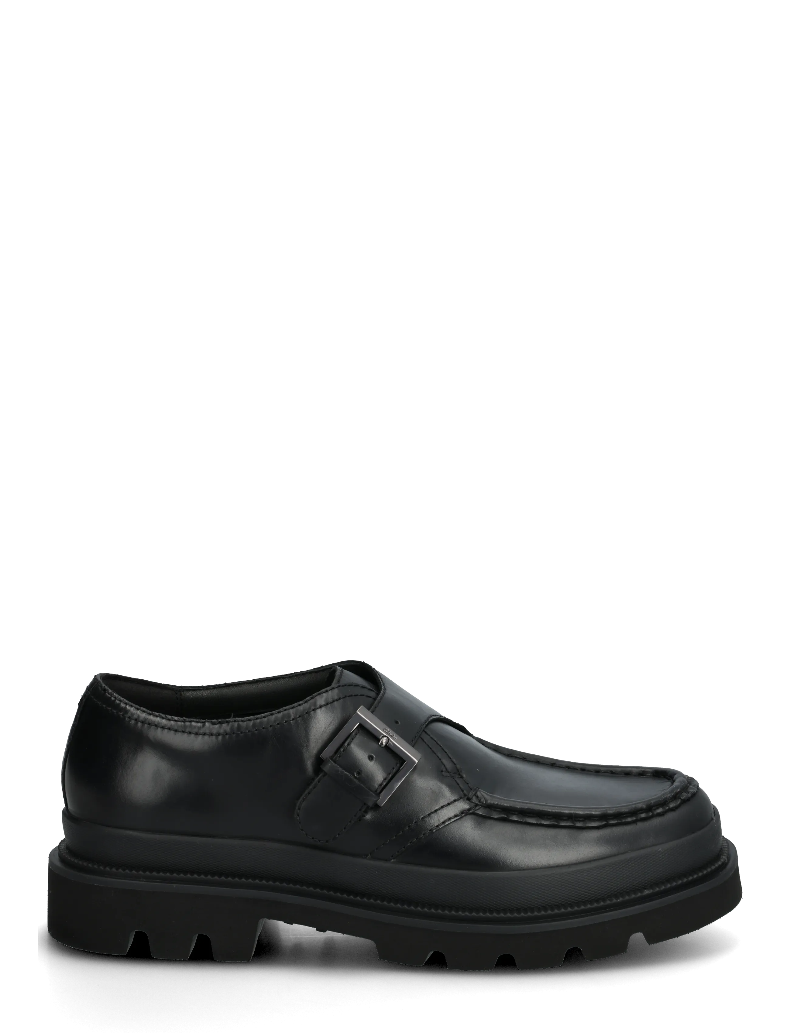 Clarks - Badell Monk G - rihmaga kingad - black leather - 1