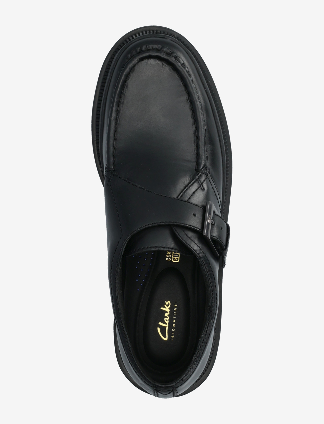 Clarks - Badell Monk G - monks - black leather - 3