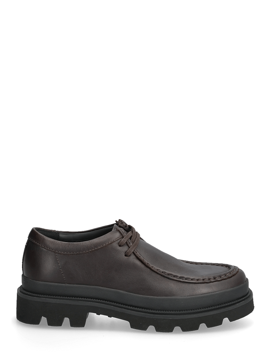 Clarks - Badell Seam G - moc-toes - brown leather - 1