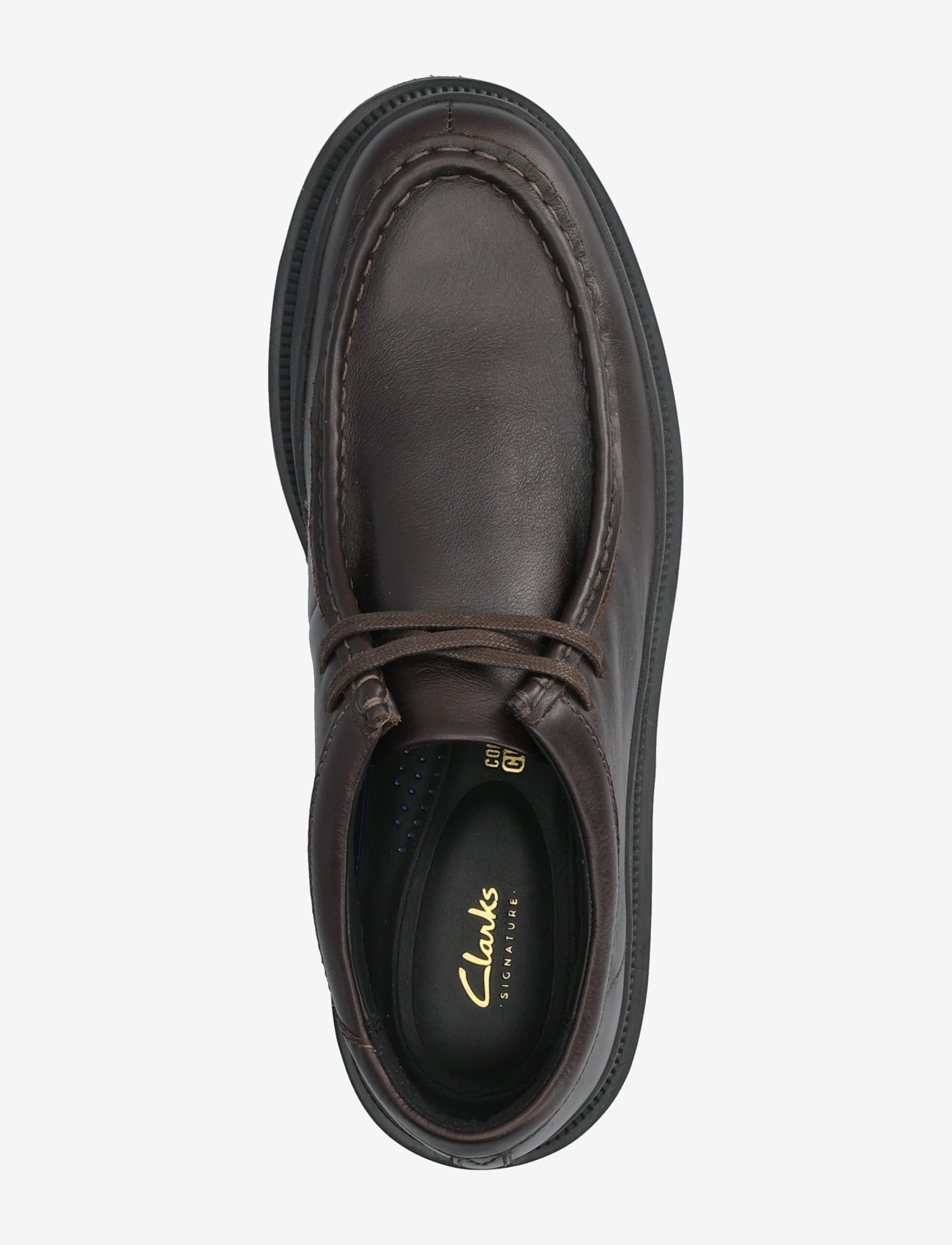 Clarks - Badell Seam G - mænd - brown leather - 3