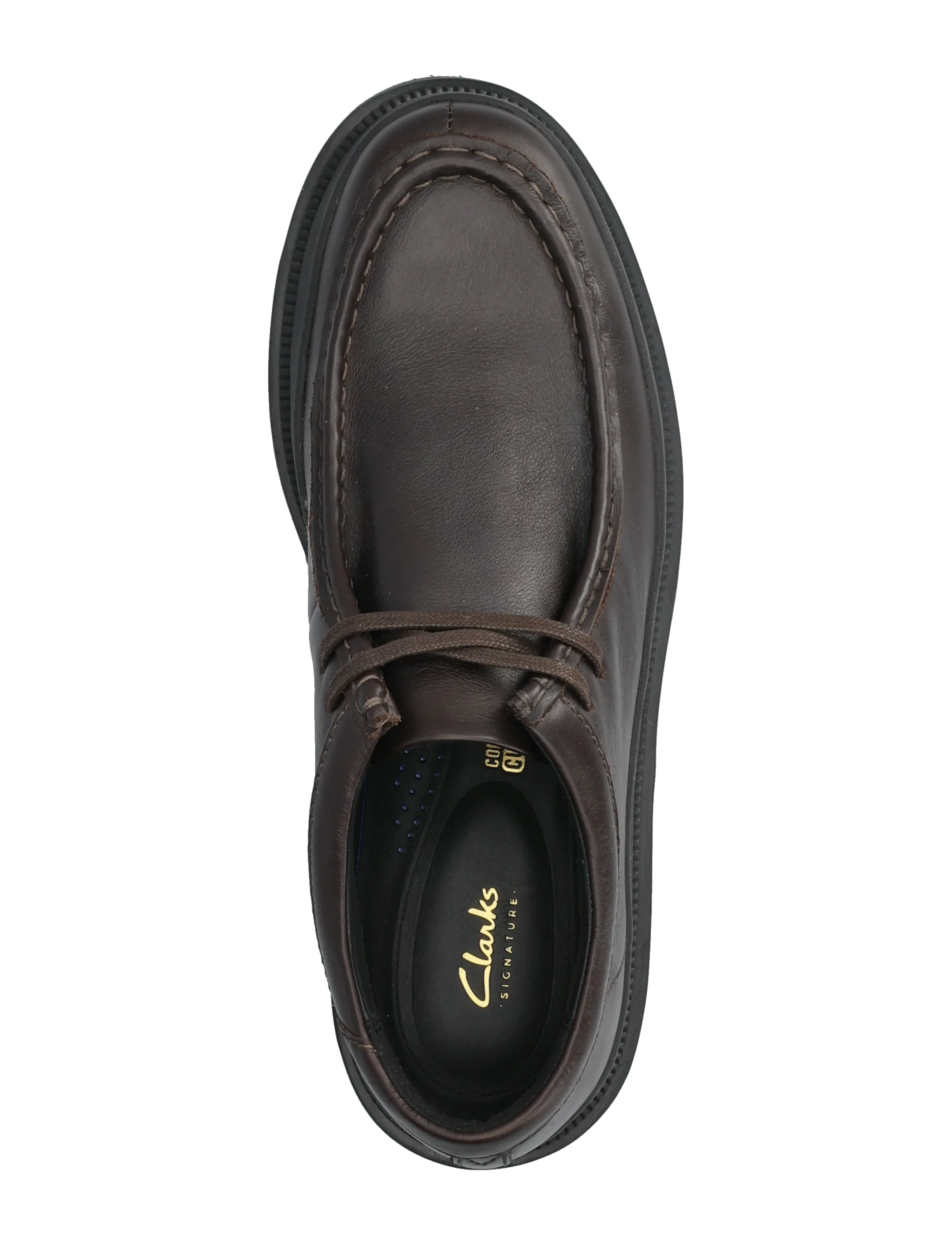 Clarks - Badell Seam G - mænd - brown leather - 3