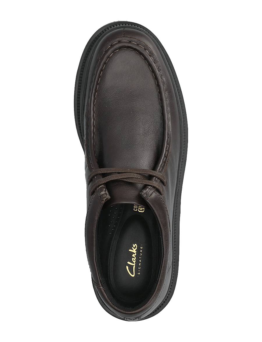 Clarks - Badell Seam G - moc-toes - brown leather - 3