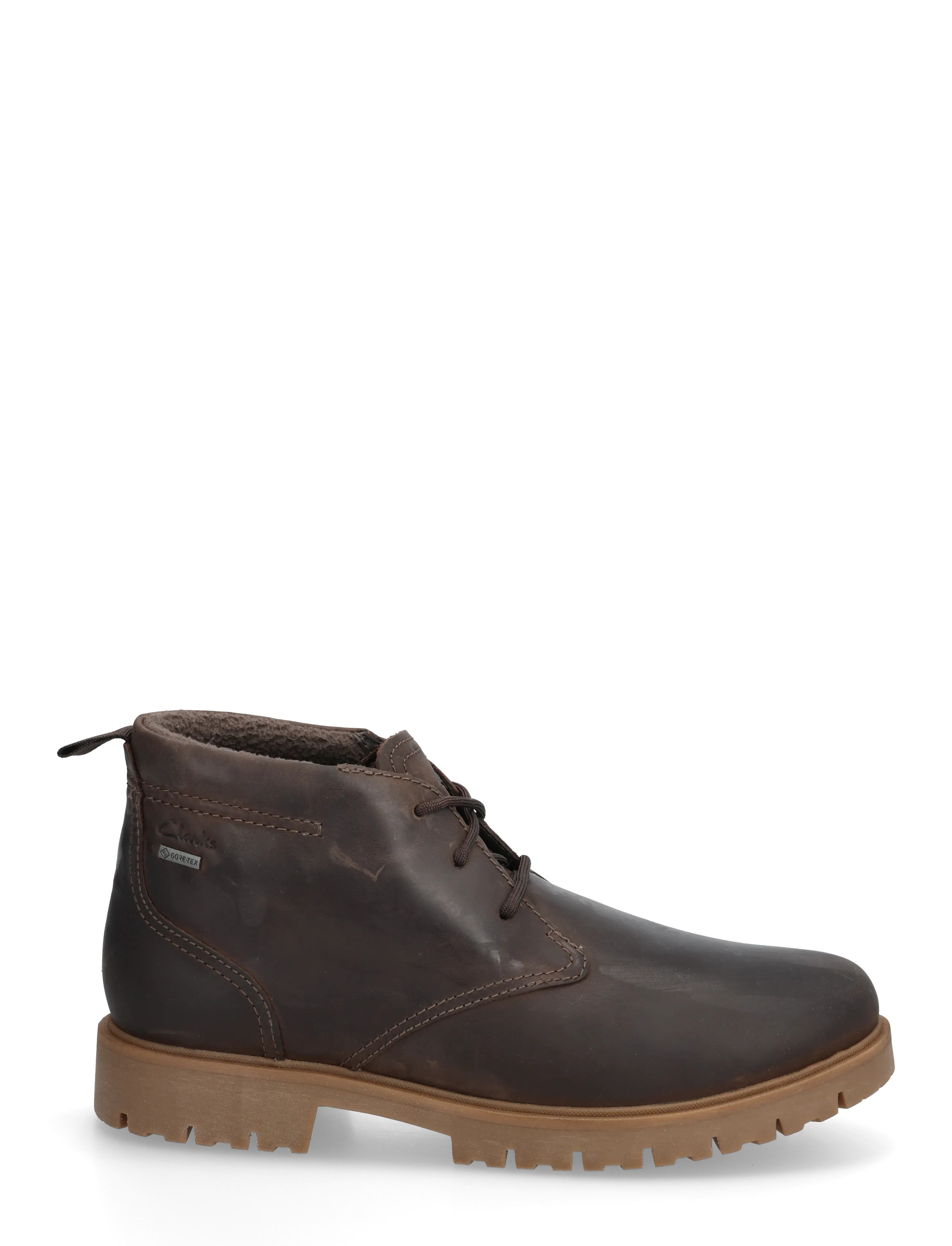 Clarks - Berhill MidGTX G - miesten - tan leather - 1