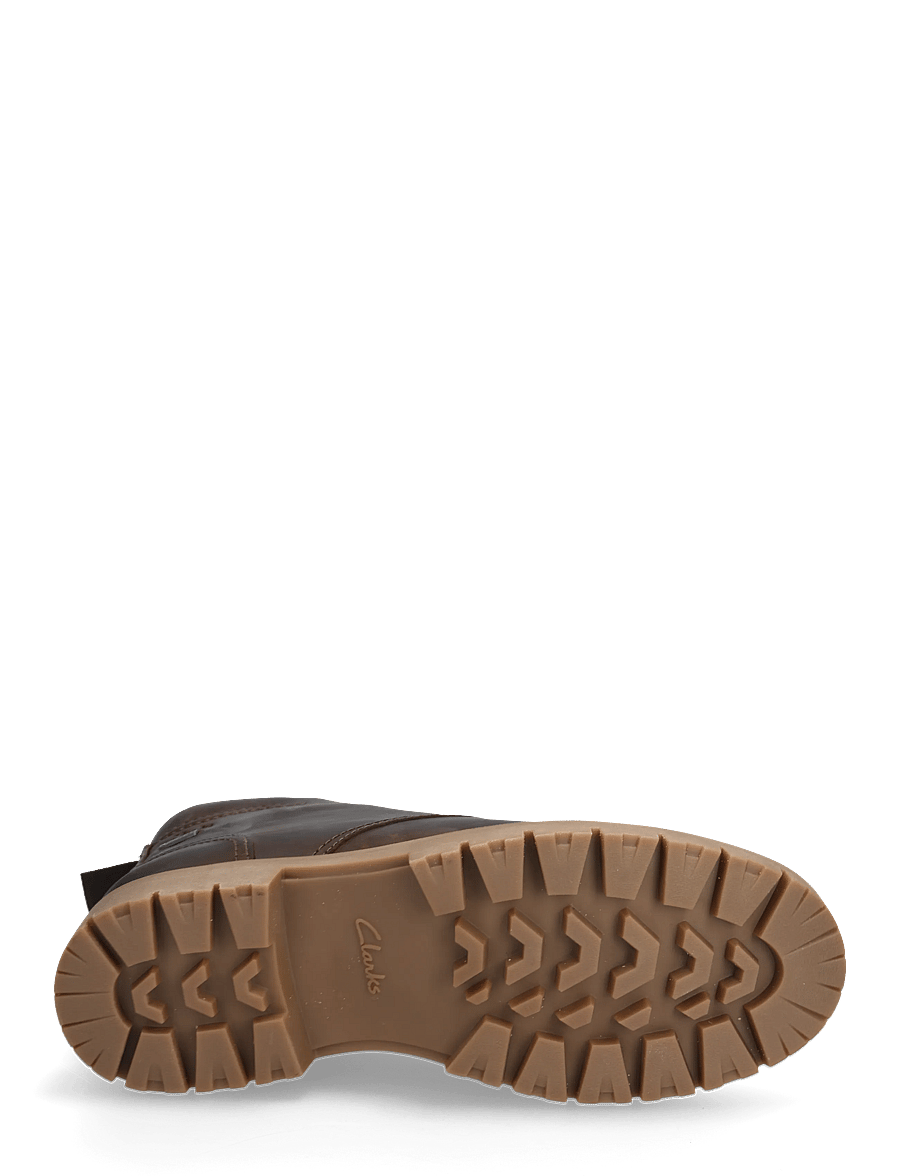 Clarks - Berhill MidGTX G - laced boots - tan leather - 4