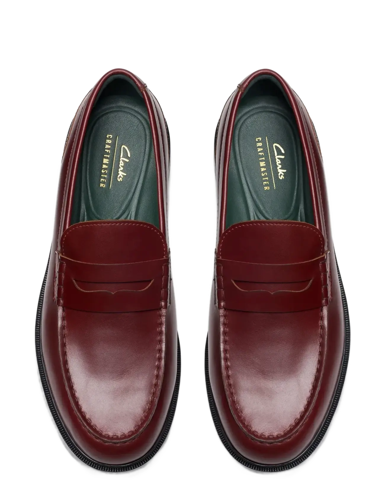 Clarks - CraftJames Lo G - kupuj według okazji - wine leather - 4