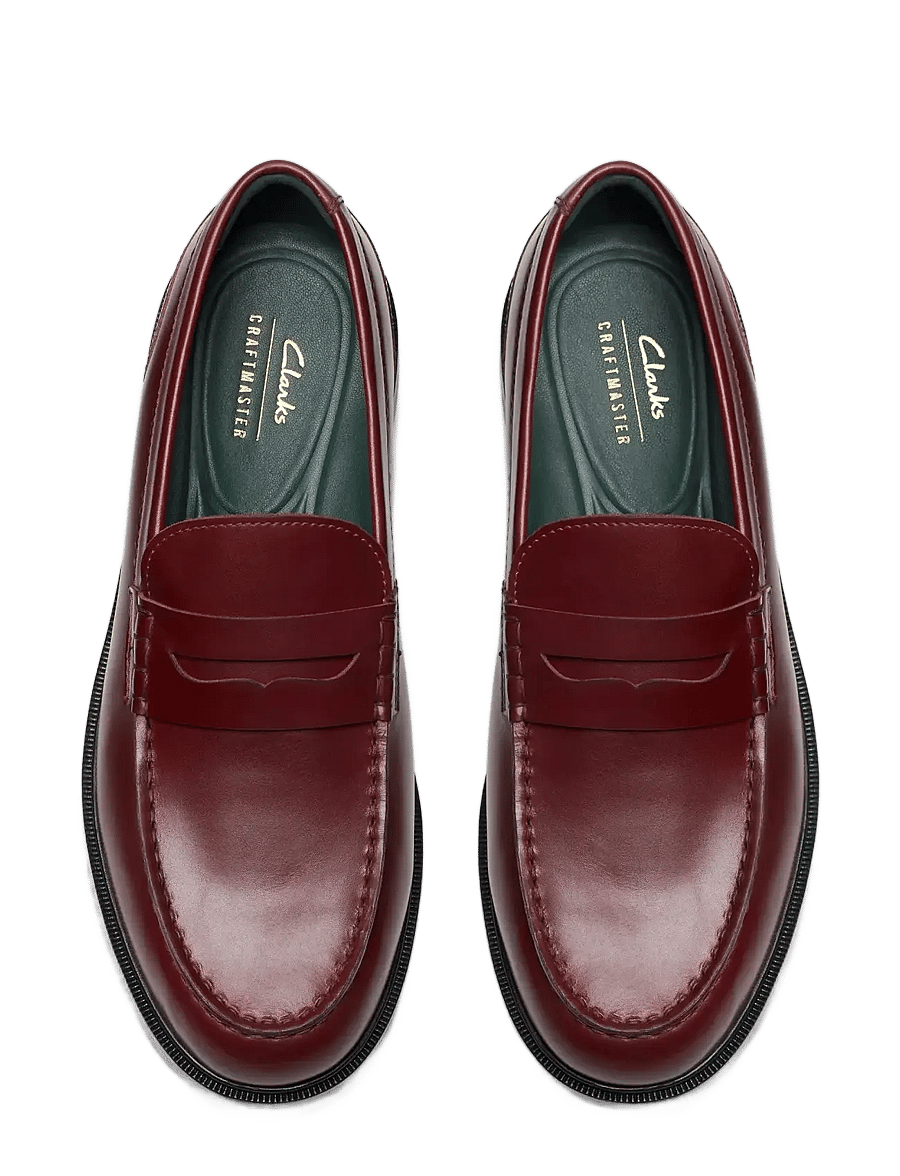Clarks - CraftJames Lo G - shoppa efter tillfälle - wine leather - 4