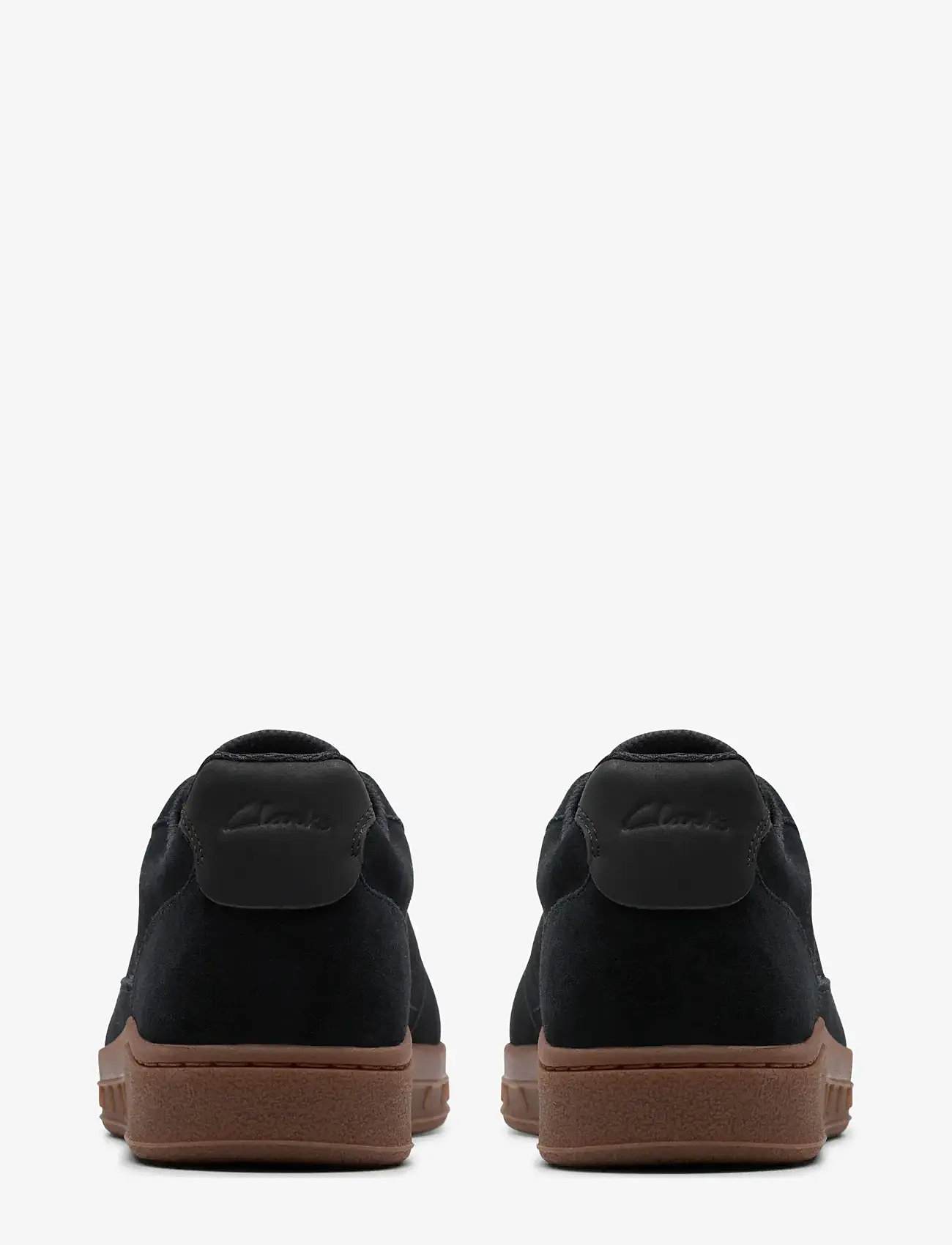 Clarks - CraftRally Ace G - lave sneakers - black sde - 5