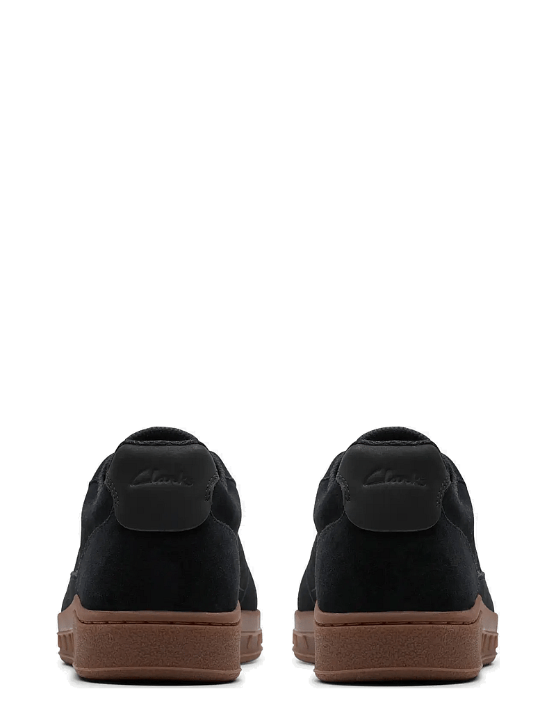 Clarks - CraftRally Ace G - lave sneakers - black sde - 5