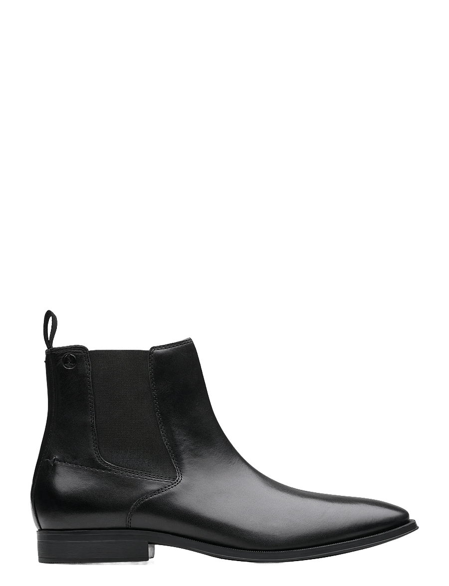 Clarks - Paulton Easy G - black leather - 0