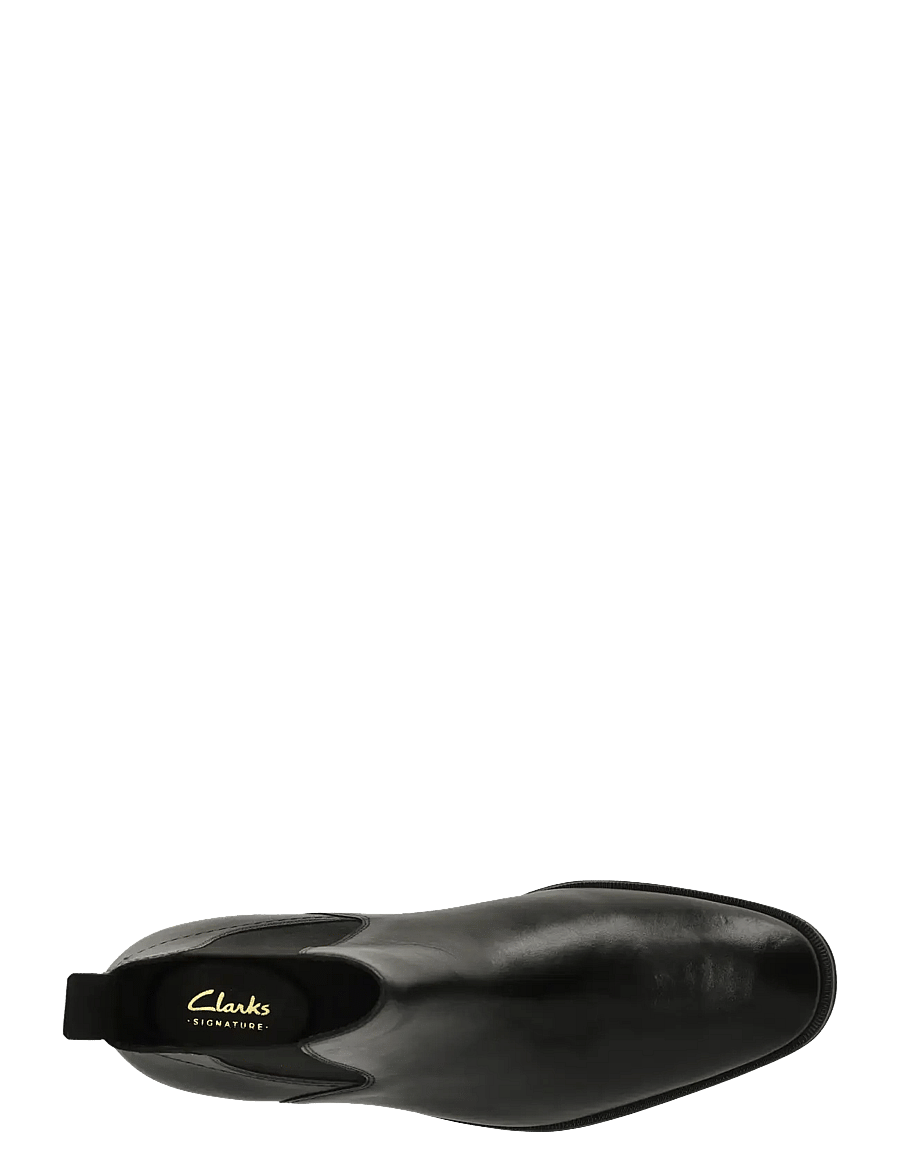 Clarks - Paulton Easy G - black leather - 4