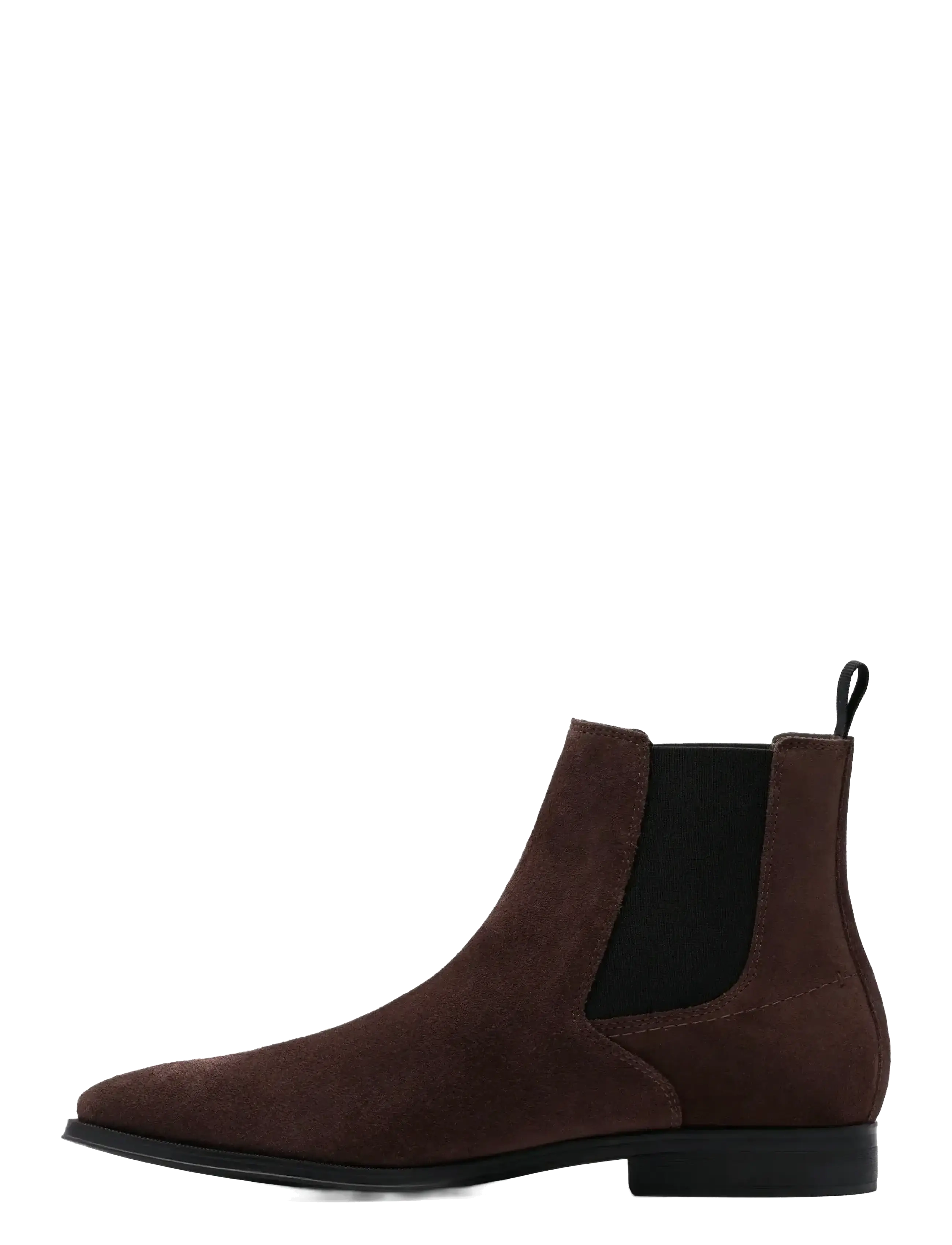 Clarks - Paulton Easy G - chelsea-saapad - dark brown suede - 1