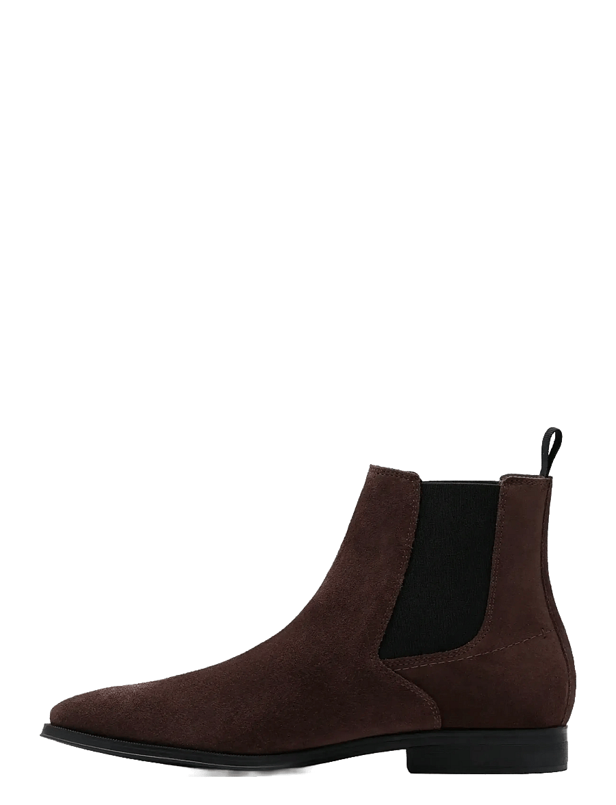 Clarks - Paulton Easy G - chelsea-saapad - dark brown suede - 1