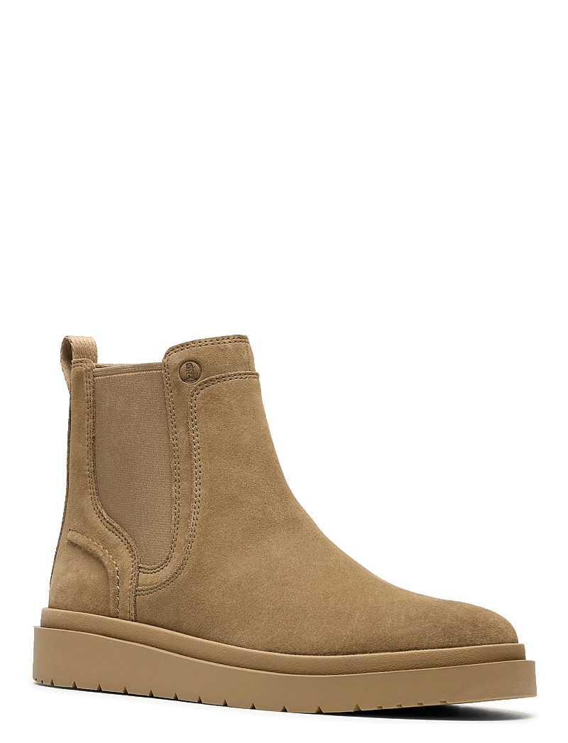 Clarks - Polden Easy G - chelsea boots - dark sand suede - 0