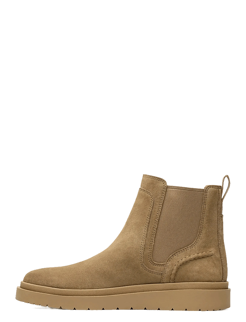 Clarks - Polden Easy G - chelsea boots - dark sand suede - 1