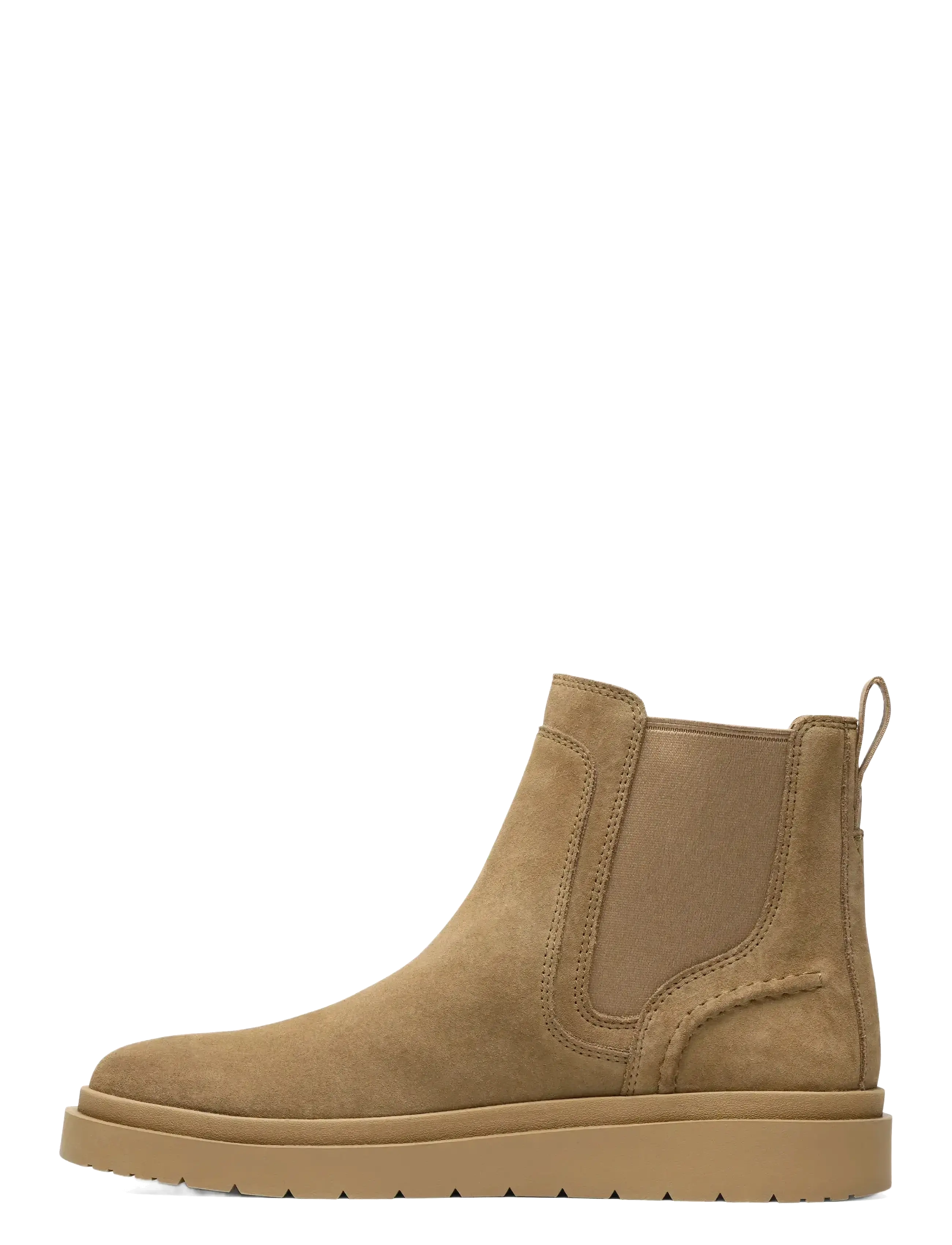 Clarks - Polden Easy G - men - dark sand suede - 1