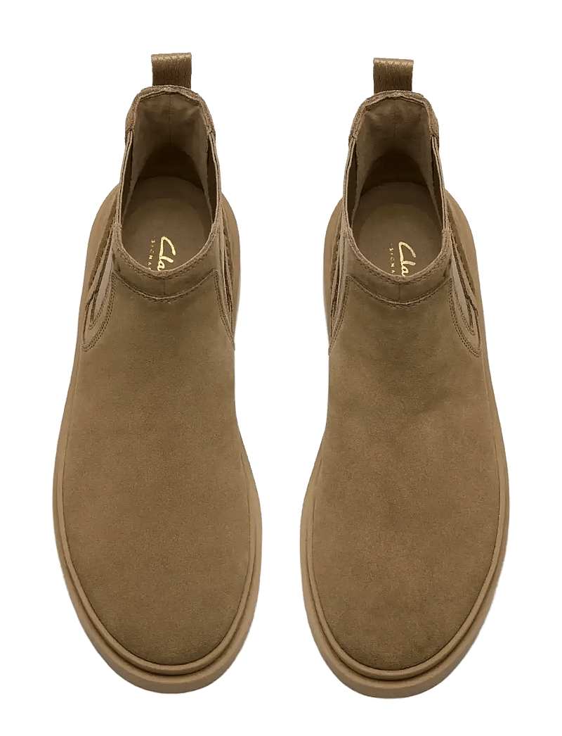 Clarks - Polden Easy G - chelsea boots - dark sand suede - 3