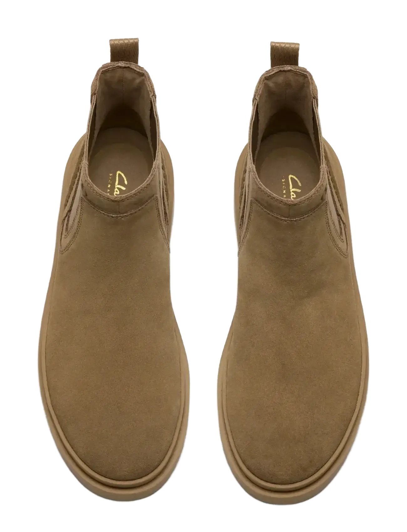 Clarks - Polden Easy G - men - dark sand suede - 3