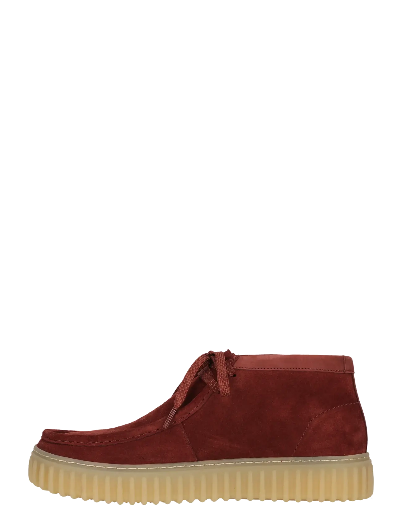 Clarks - Torhill Hi G - desert boots - wine suede - 3