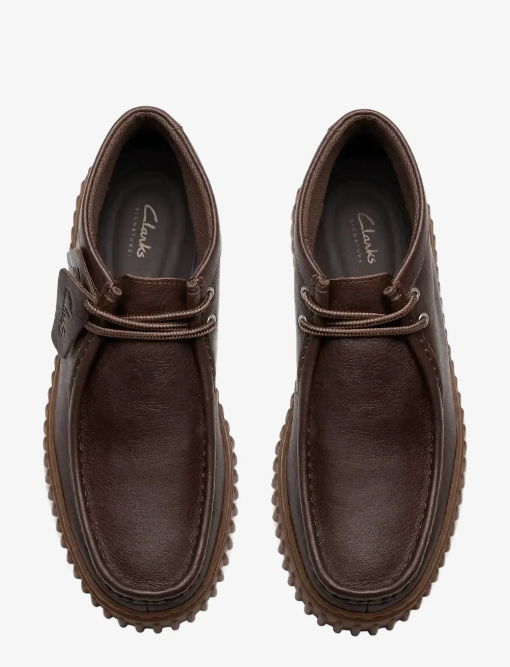 Clarks - Torhill Hi G - desert boots - dark brown lea - 2