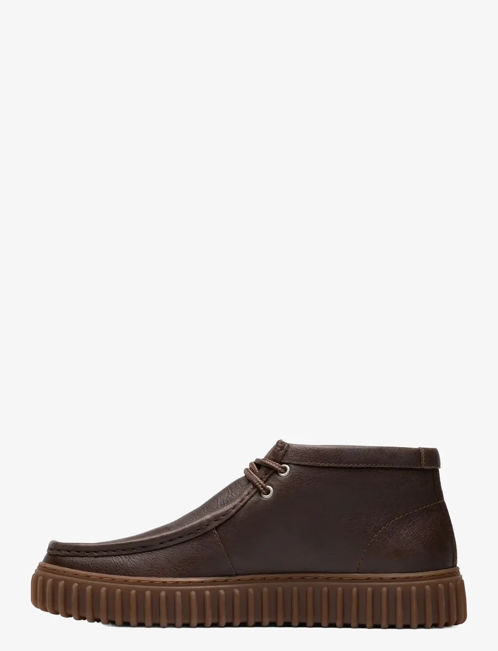 Clarks - Torhill Hi G - desert boots - dark brown lea - 4