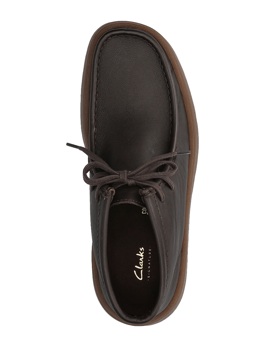Clarks - Torview Hi G - shop by occasion - brown leather - 3