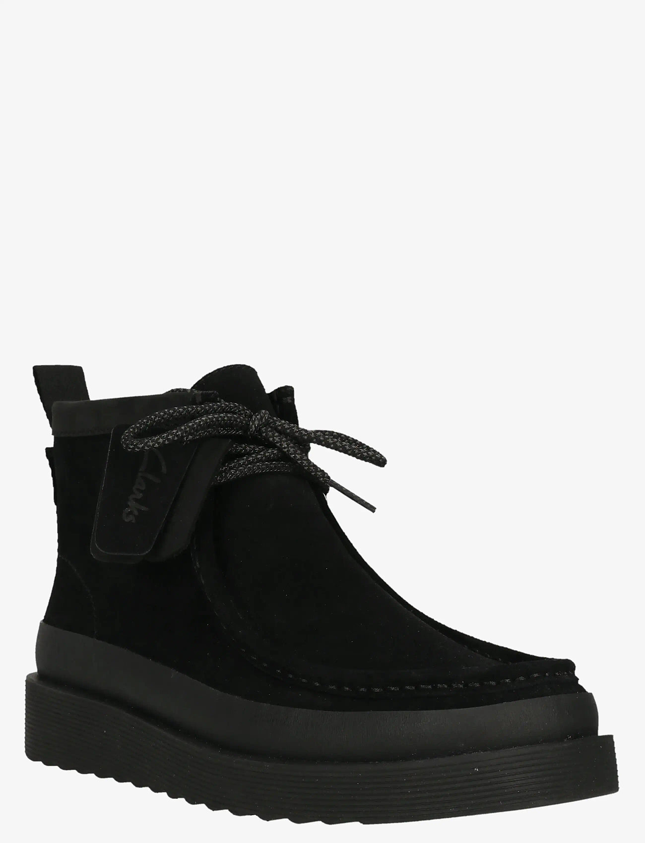 Clarks - WallabeeFTR2Hi G - desert boots - black sde - 0