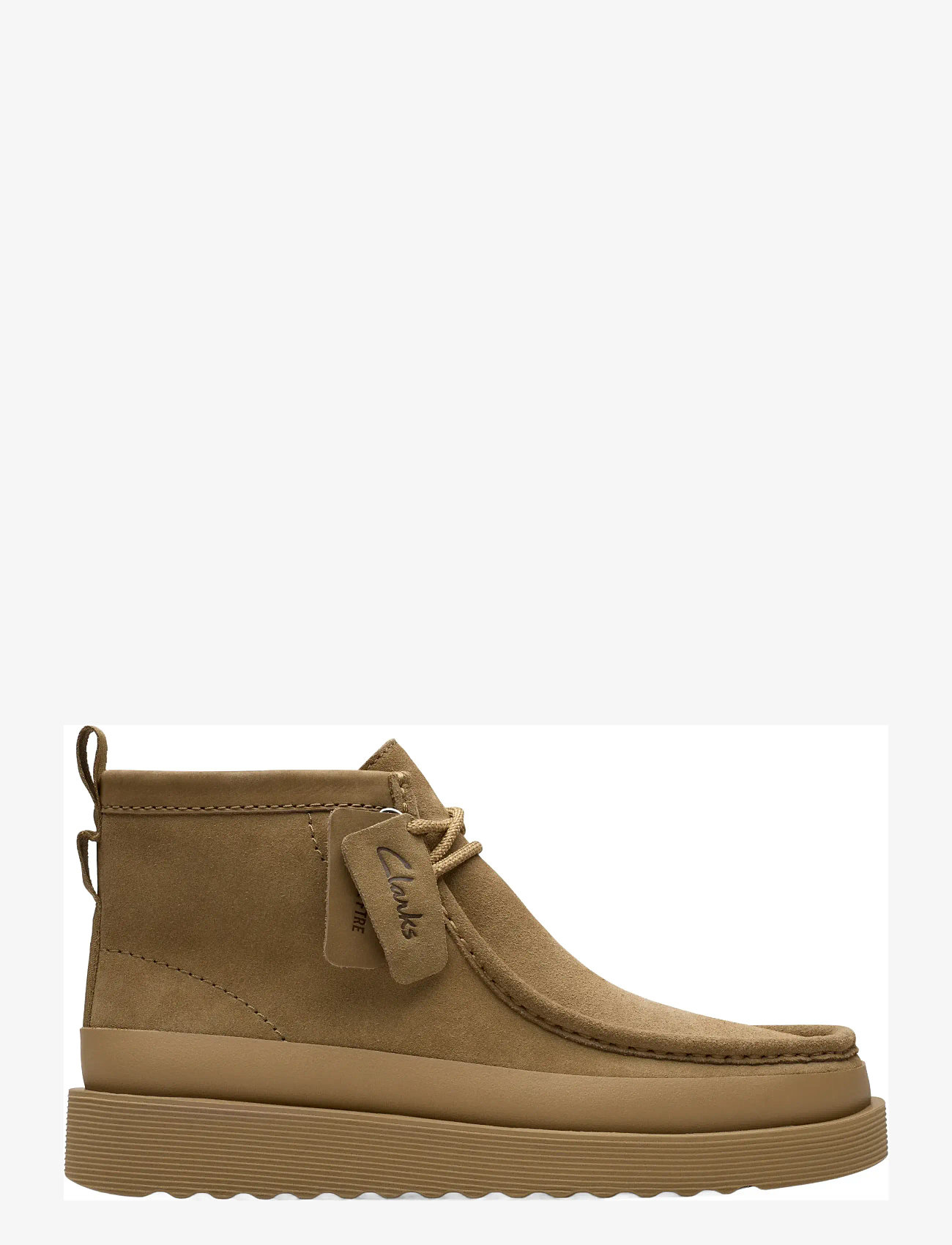 Clarks - WallabeeFTR2Hi G - desert boots - dark sand suede - 0