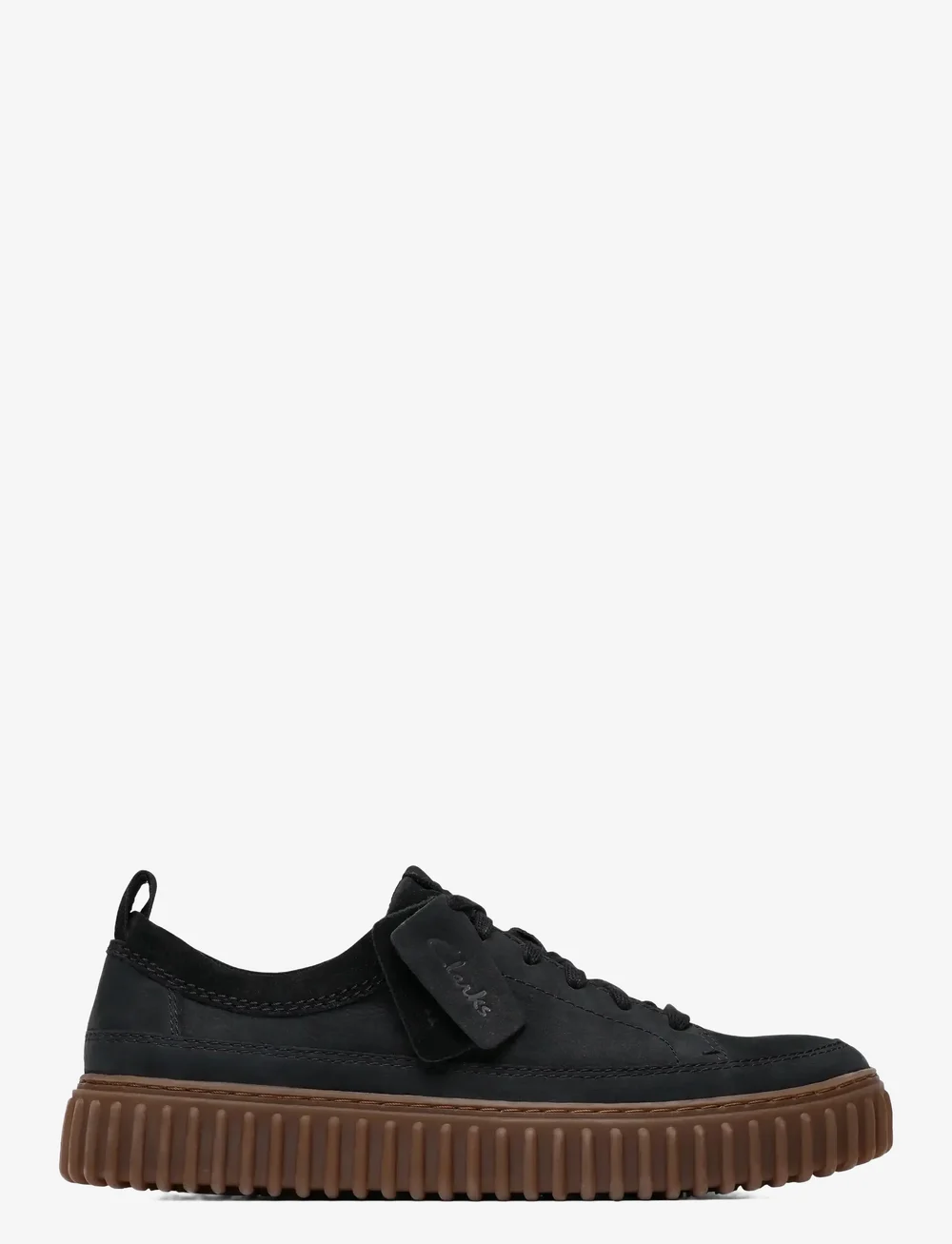 Clarks - Torhill Lace G - niedriger schnitt - black nubuck - 1
