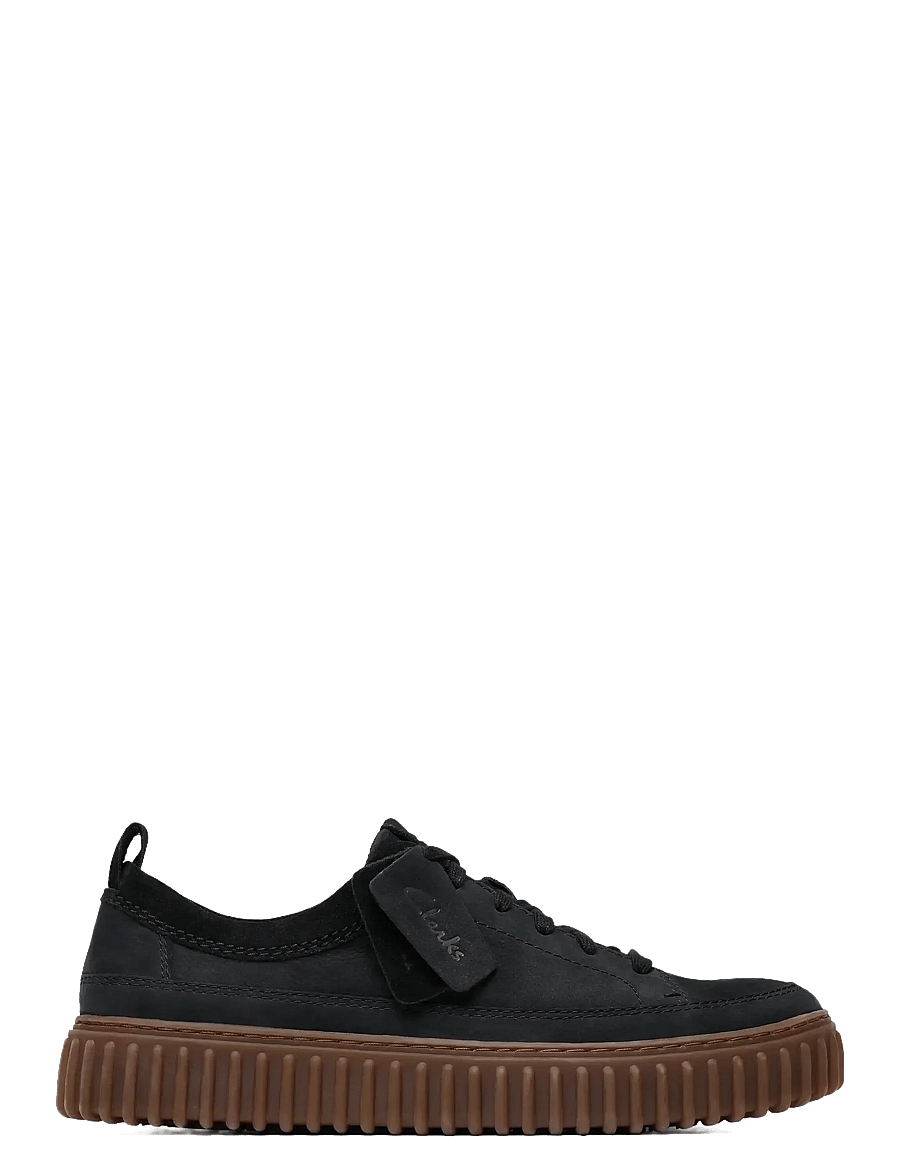 Clarks - Torhill Lace G - black nubuck - 1