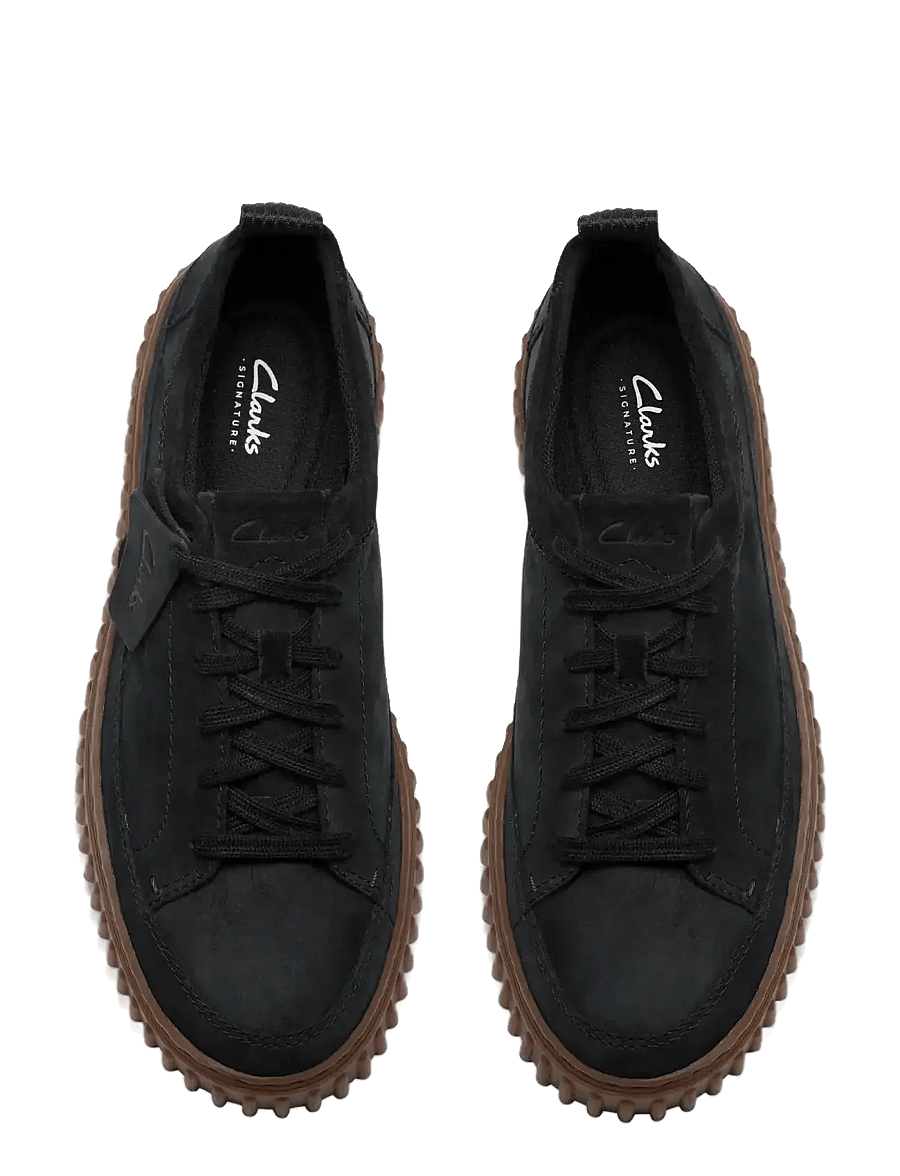 Clarks - Torhill Lace G - black nubuck - 4