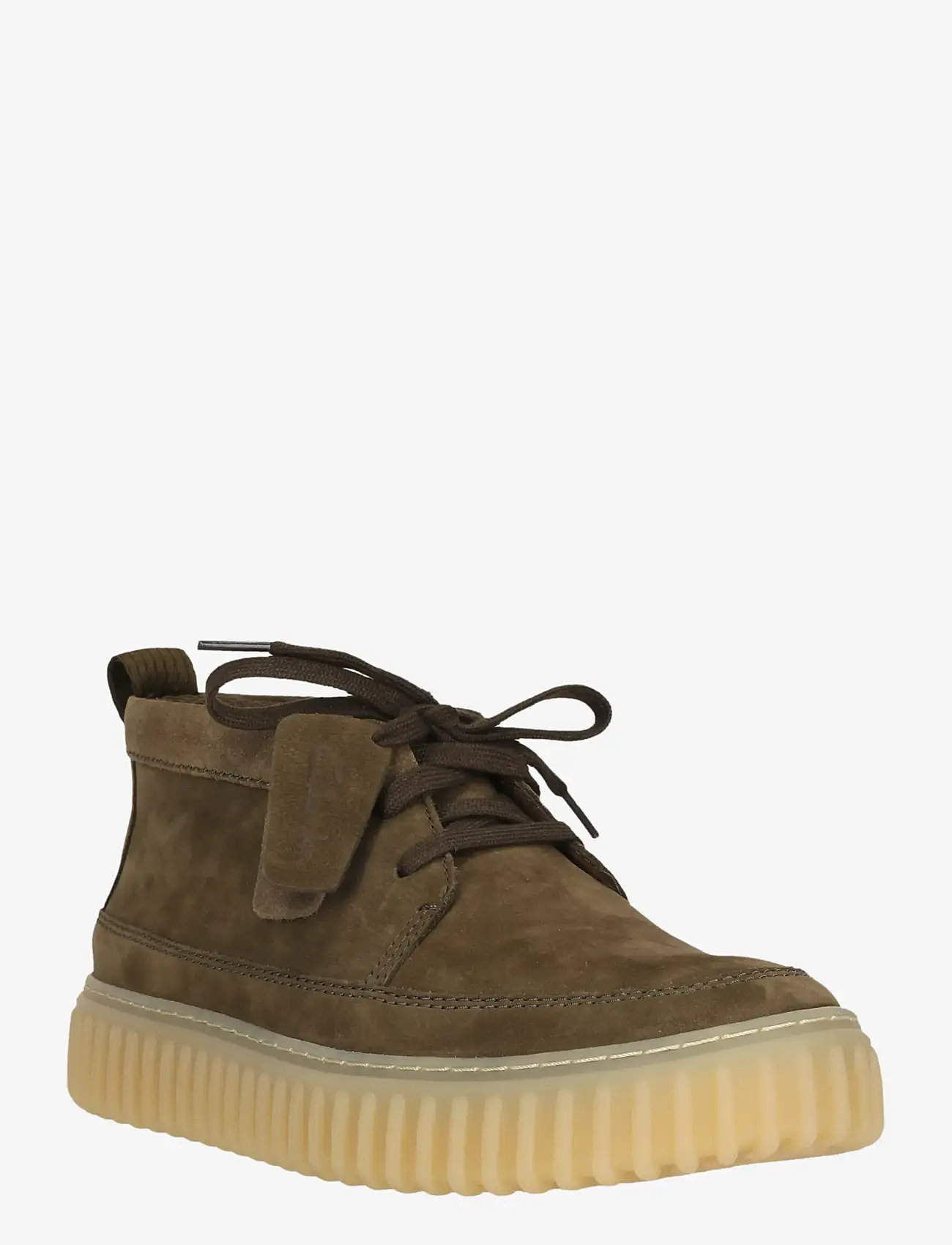 Clarks - Torhill LaceHi G - Ökenkängor - khaki nubuck - 1