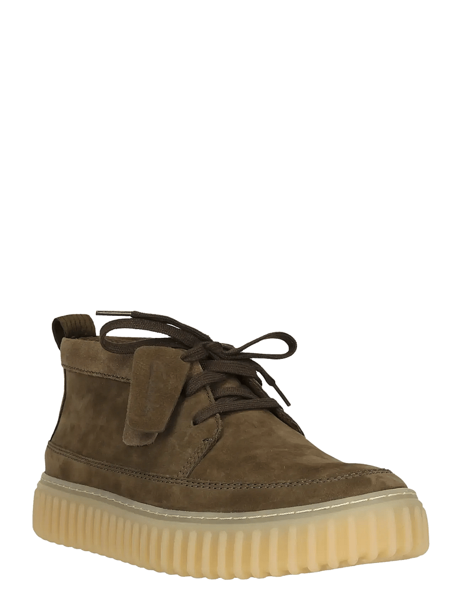 Clarks - Torhill LaceHi G - khaki nubuck - 1