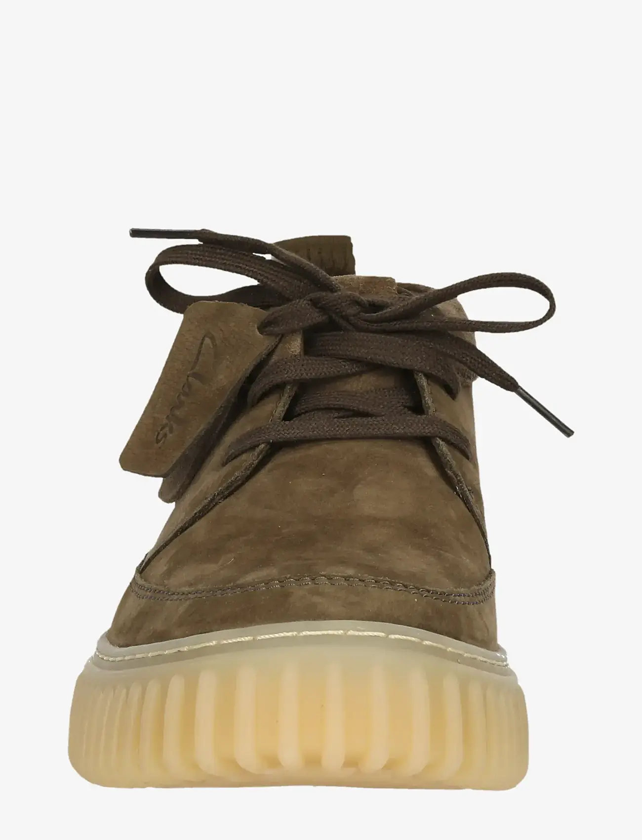 Clarks - Torhill LaceHi G - Ökenkängor - khaki nubuck - 2