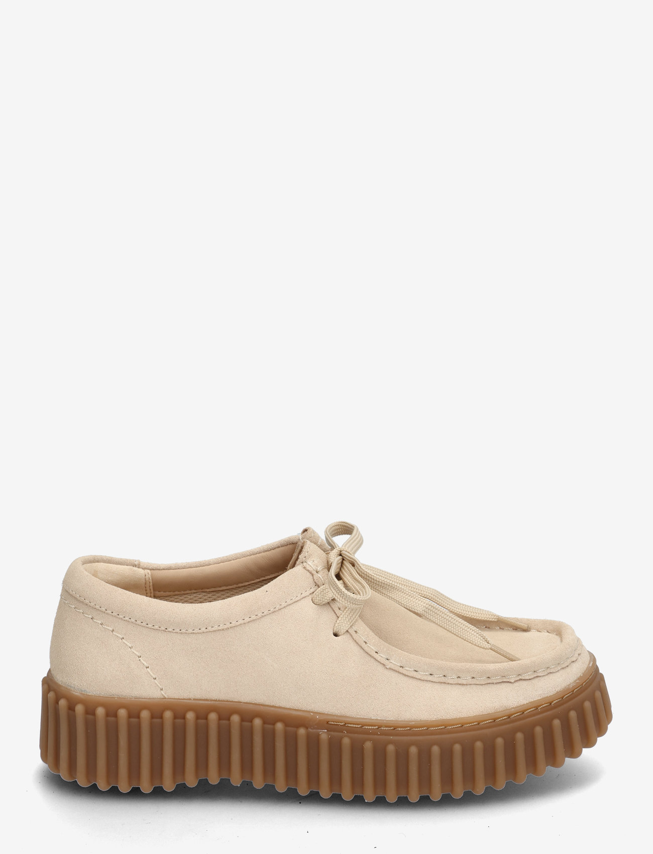 Clarks - Torhill Bee D - kõrge säärega tossud - ecru suede - 1
