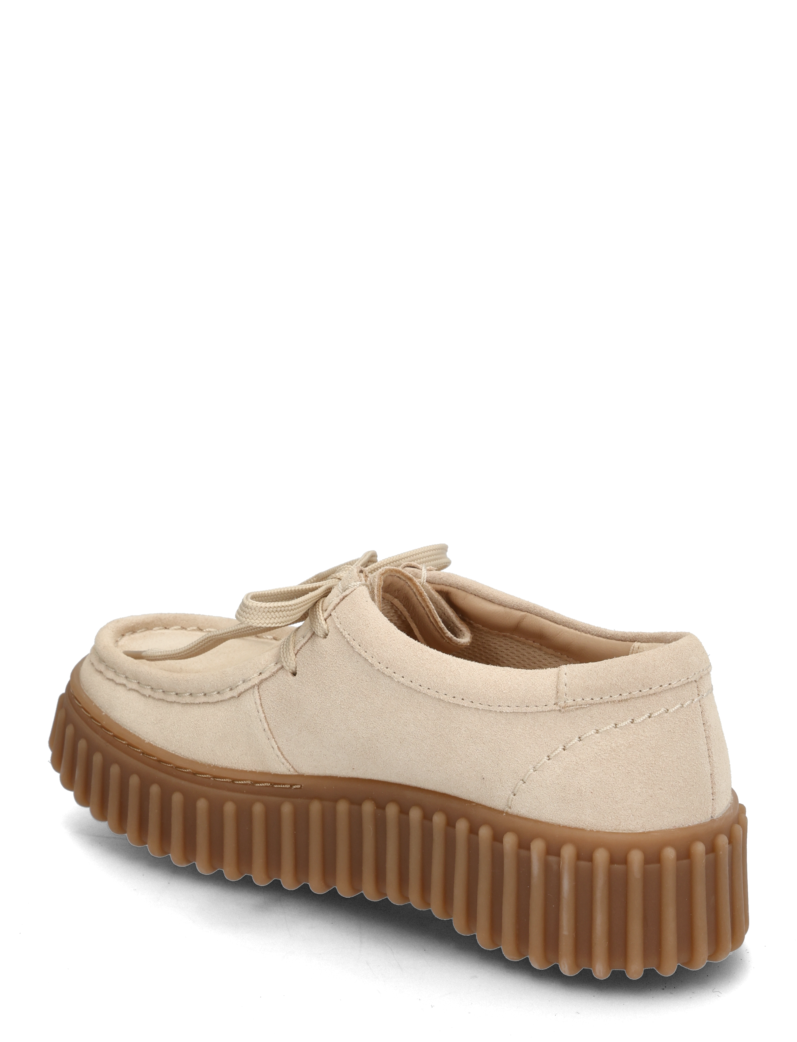 Clarks - Torhill Bee D - mænd - ecru suede - 2