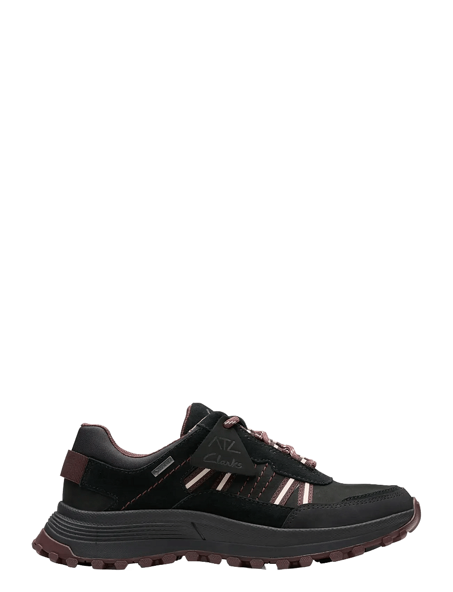 Clarks - ATLTrekShoeGTX D - matalavartiset tennarit - black nubuck - 0