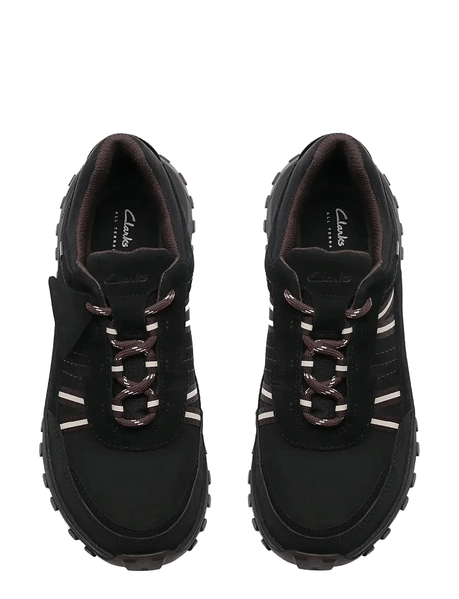 Clarks - ATLTrekShoeGTX D - matalavartiset tennarit - black nubuck - 2