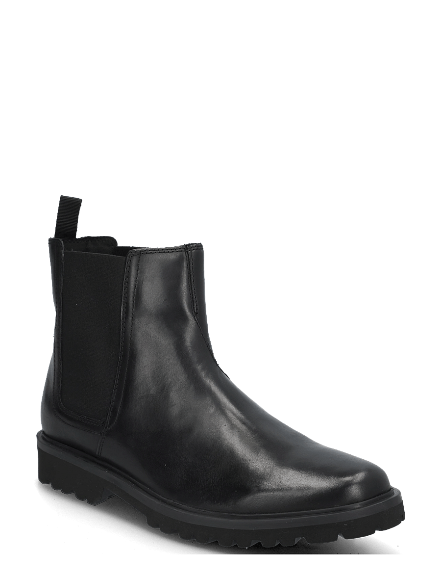 Clarks - Berwick Easy G - black leather - 0