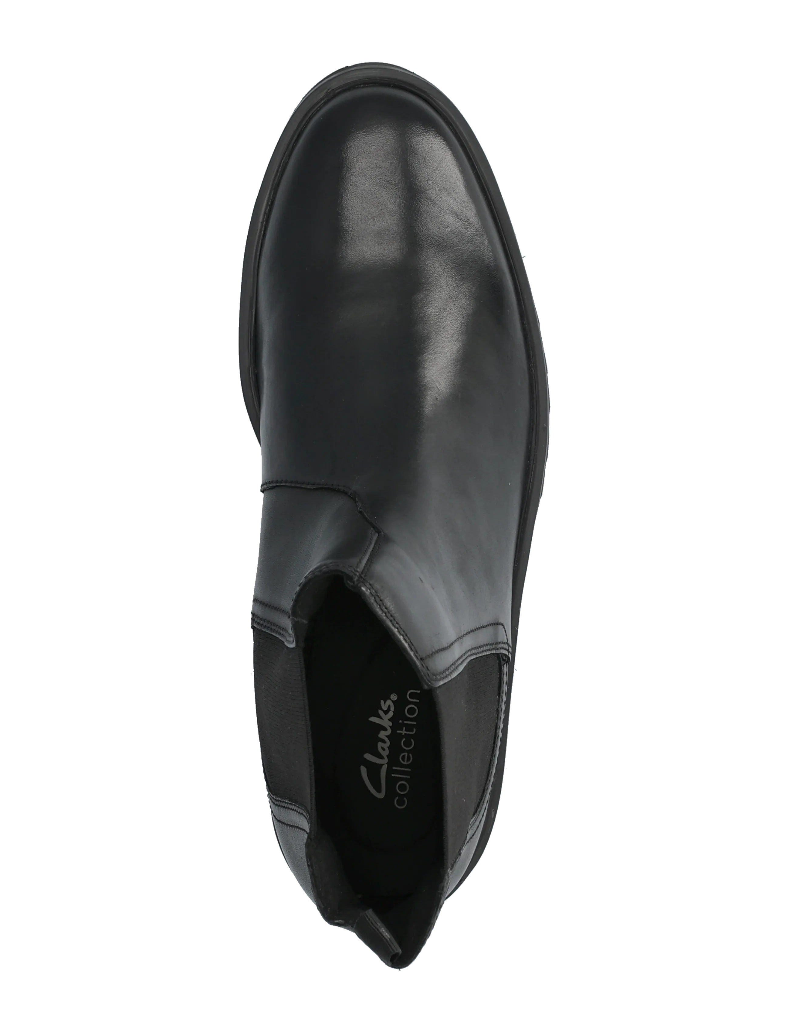Clarks - Berwick Easy G - chukka boots - black leather - 3