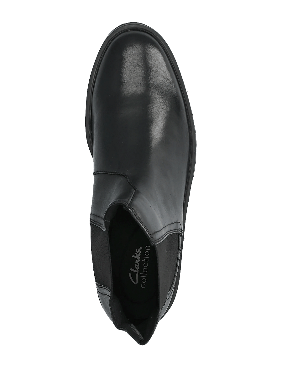 Clarks - Berwick Easy G - chukka boots - black leather - 3