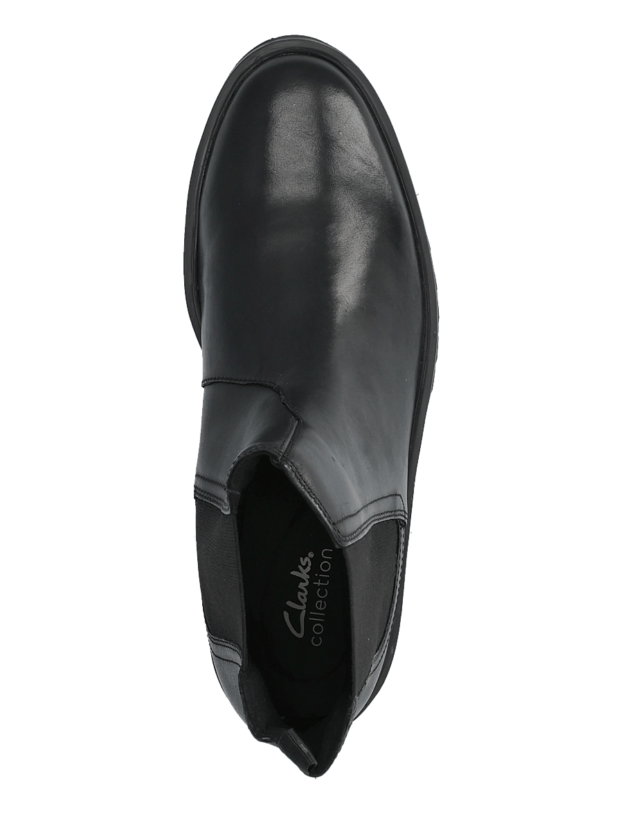 Clarks - Berwick Easy G - black leather - 3