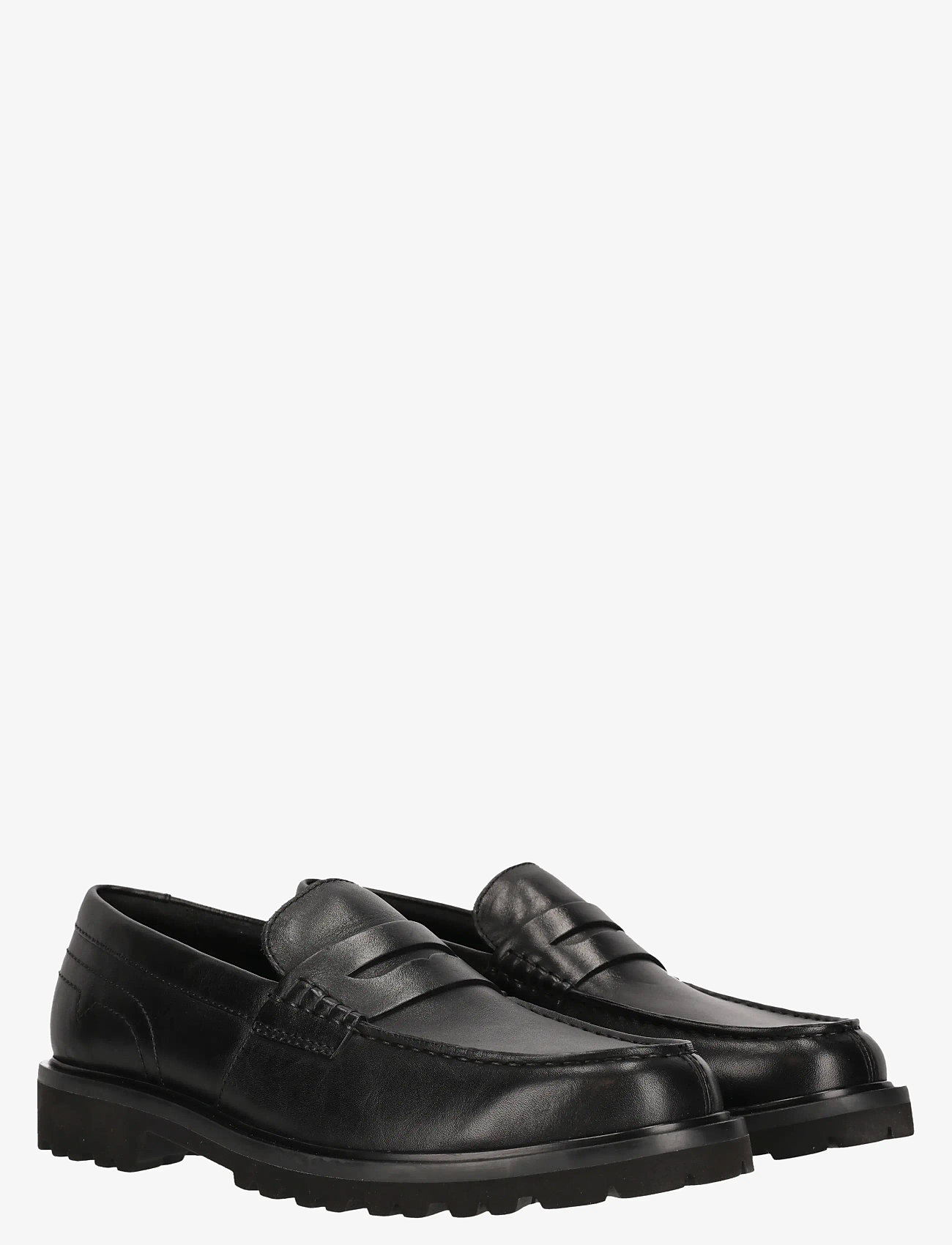 Clarks - Berwick Lo G - osta olukorra järgi - black leather - 1