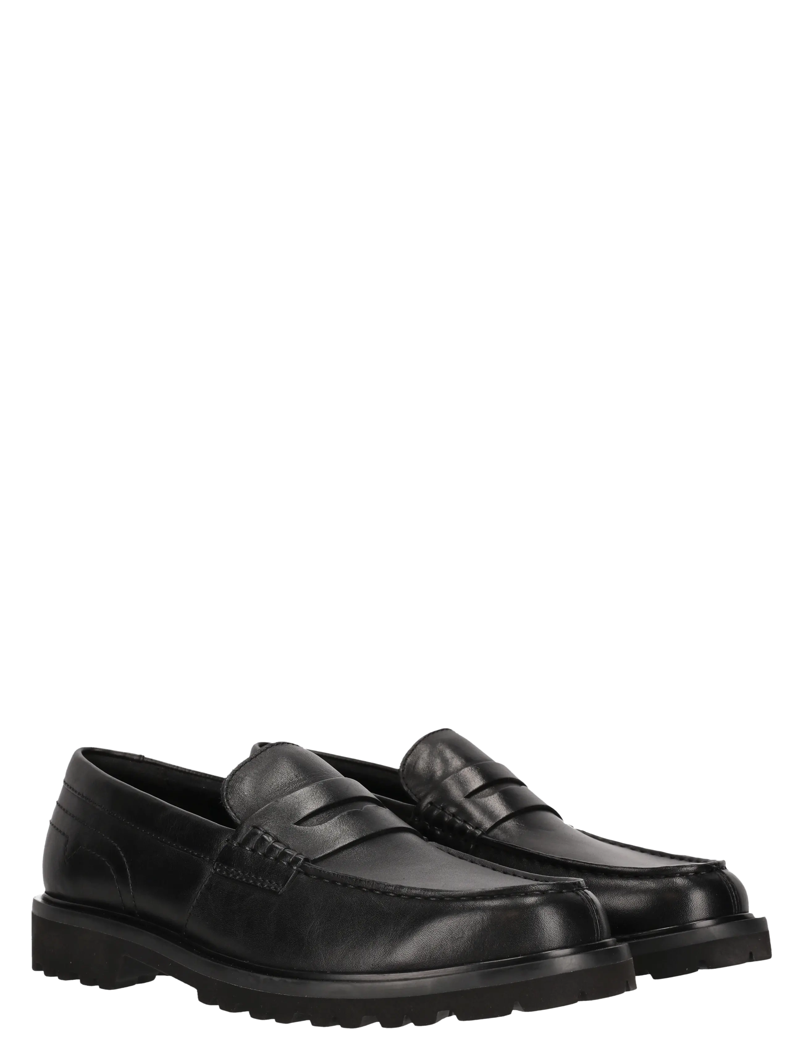 Clarks - Berwick Lo G - black leather - 1