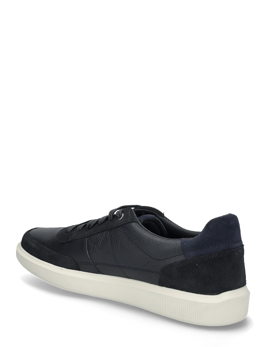 Clarks - Brodin Lo G - shop by occasion - navy leather - 1