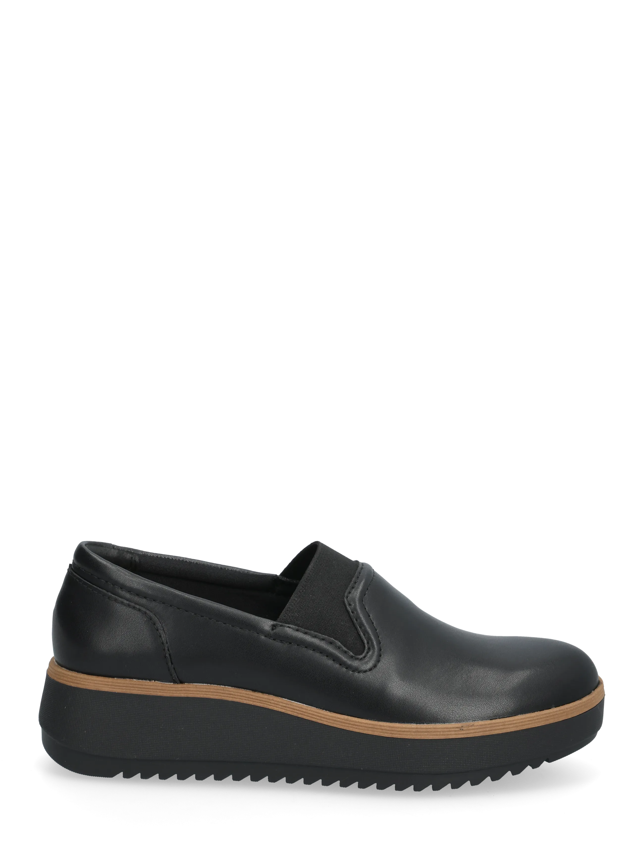 Clarks - Zylah Sky D - loafers - black leather - 1