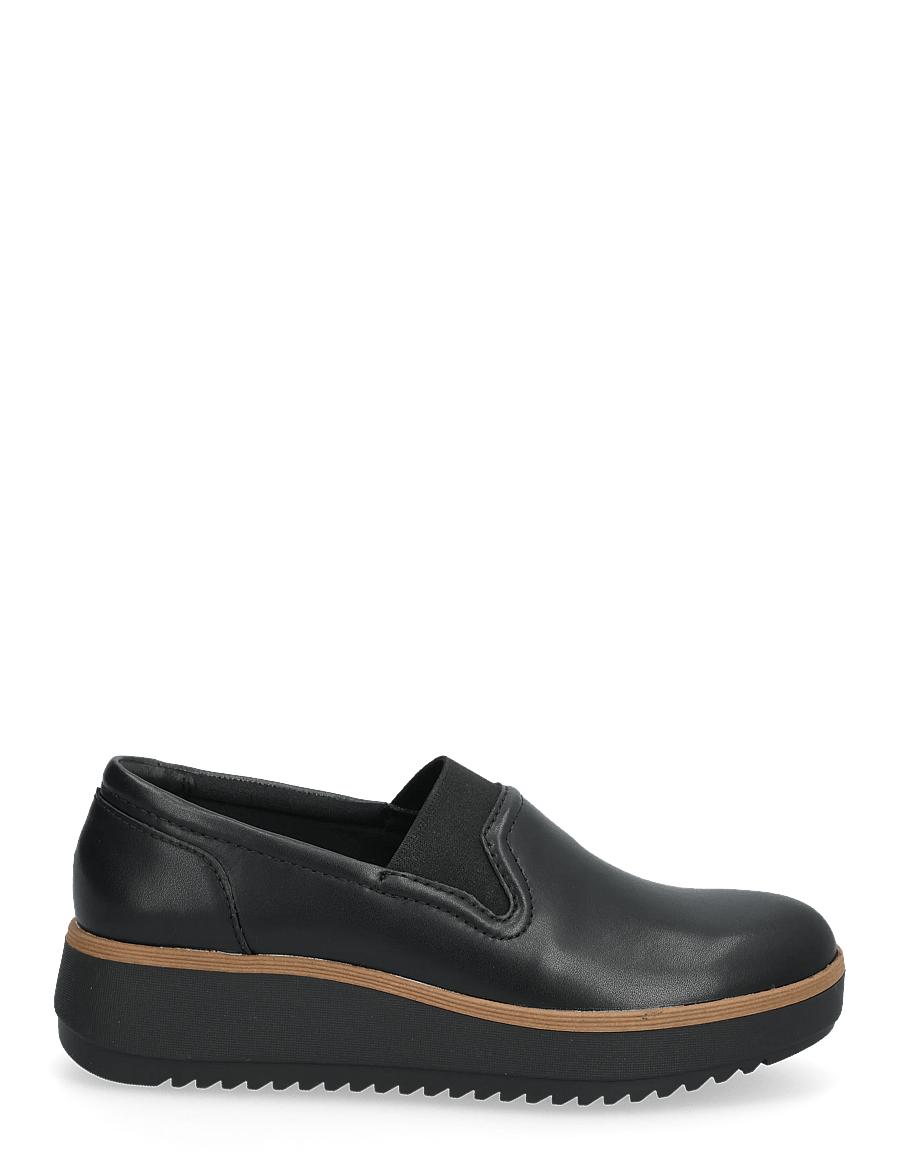 Clarks - Zylah Sky D - mode trends - black leather - 1