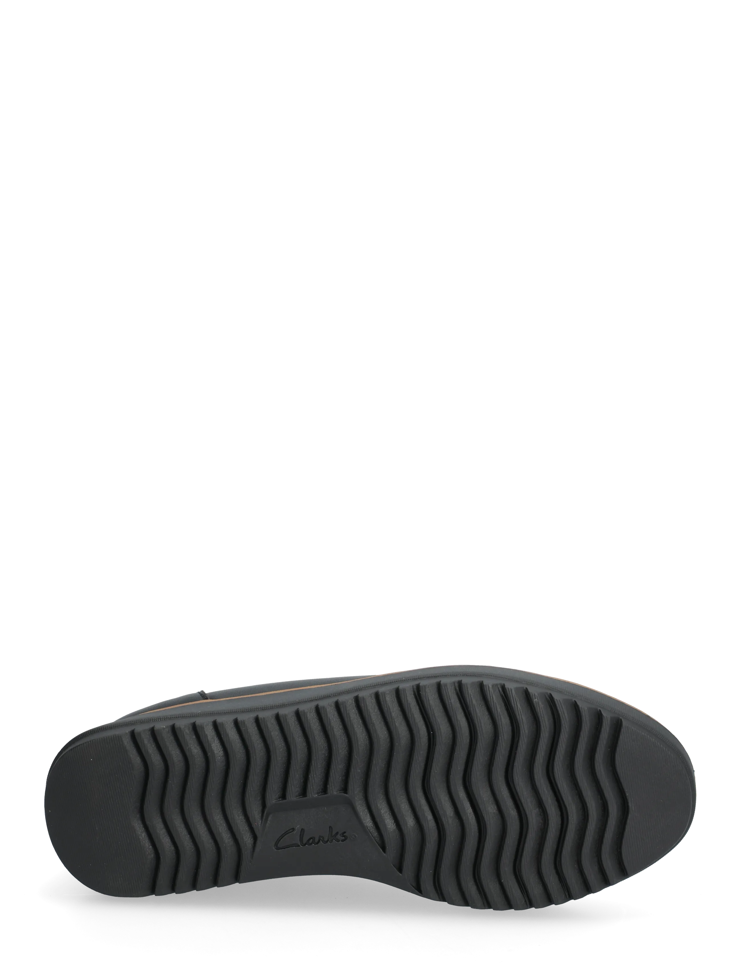 Clarks - Zylah Sky D - loafers - black leather - 4
