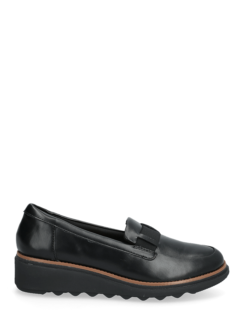 Clarks - Sharon Pace D - mode trends - black leather - 1