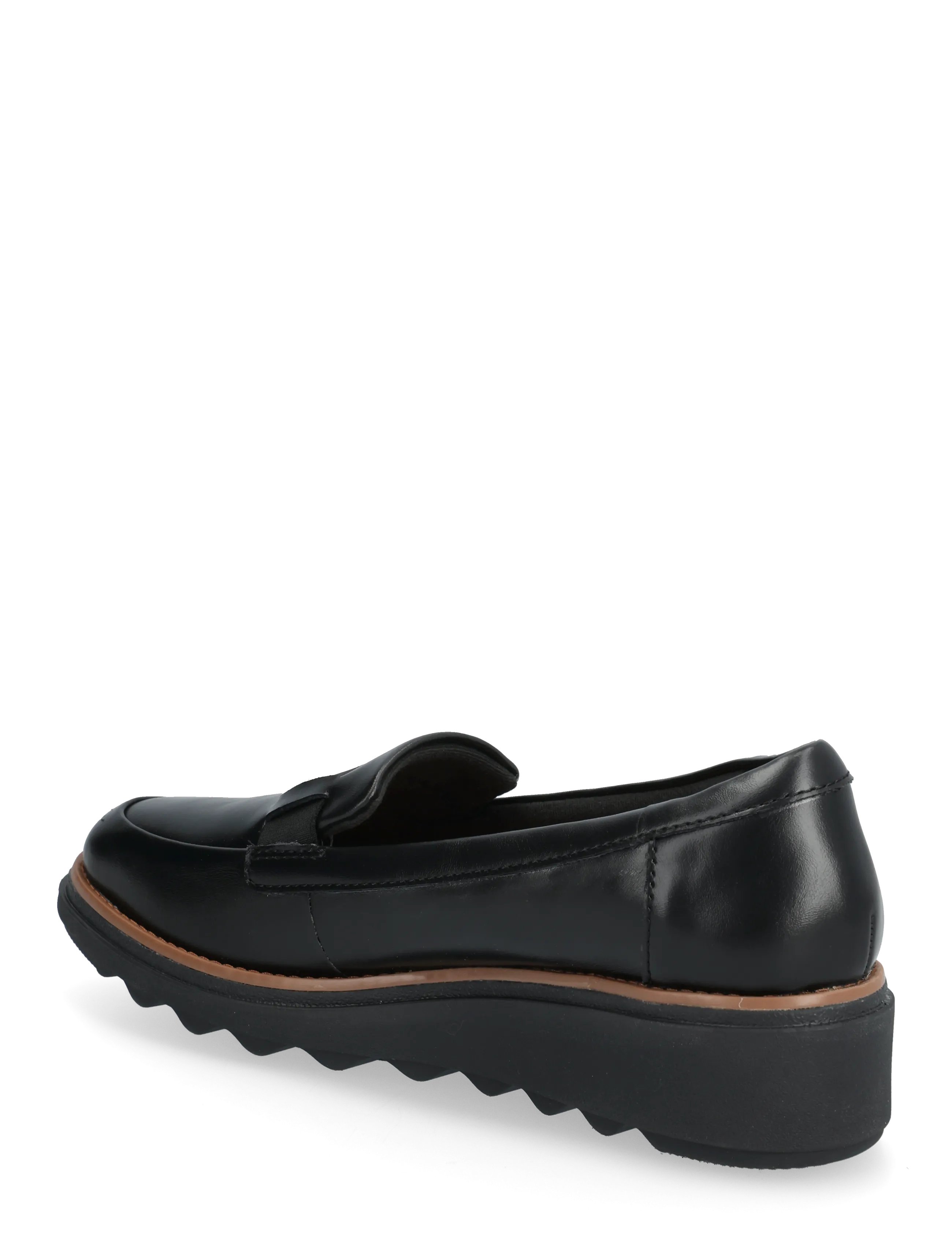 Clarks - Sharon Pace D - kontsaga loafer-stiilis kingad - black leather - 2